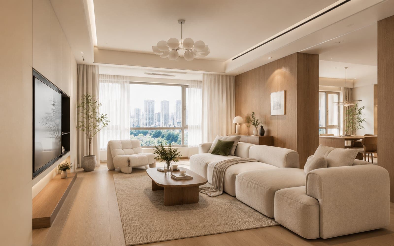 客厅样板间